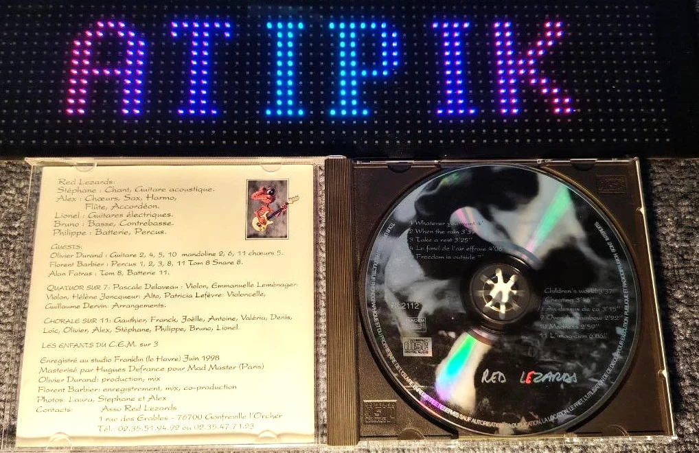 CD Raro Red Lezards - Pérola do Rock Collector Confidencial 💎 – photo 3